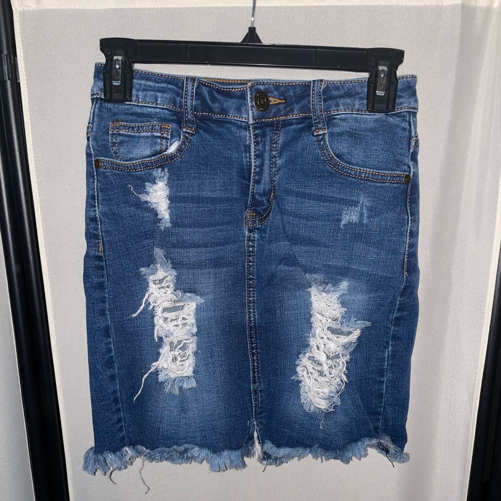 Jean skirt